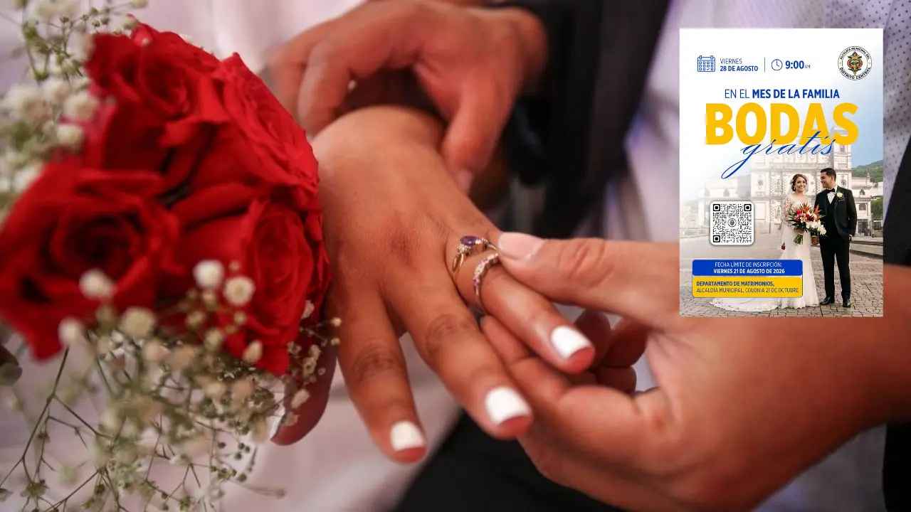 ¿Quiere casarse gratis? Estos son los requisitos para participar en la Gran Boda de la Alcaldía Imagen de ¿Quiere casarse gratis? Estos son los requisitos para participar en la Gran Boda de la Alcaldía