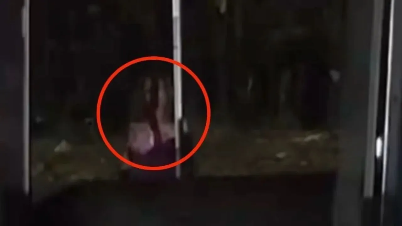 Vigilantes captan una supuesta figura demoníaca en cementerio Imagen de Vigilantes captan una supuesta figura demoníaca en cementerio