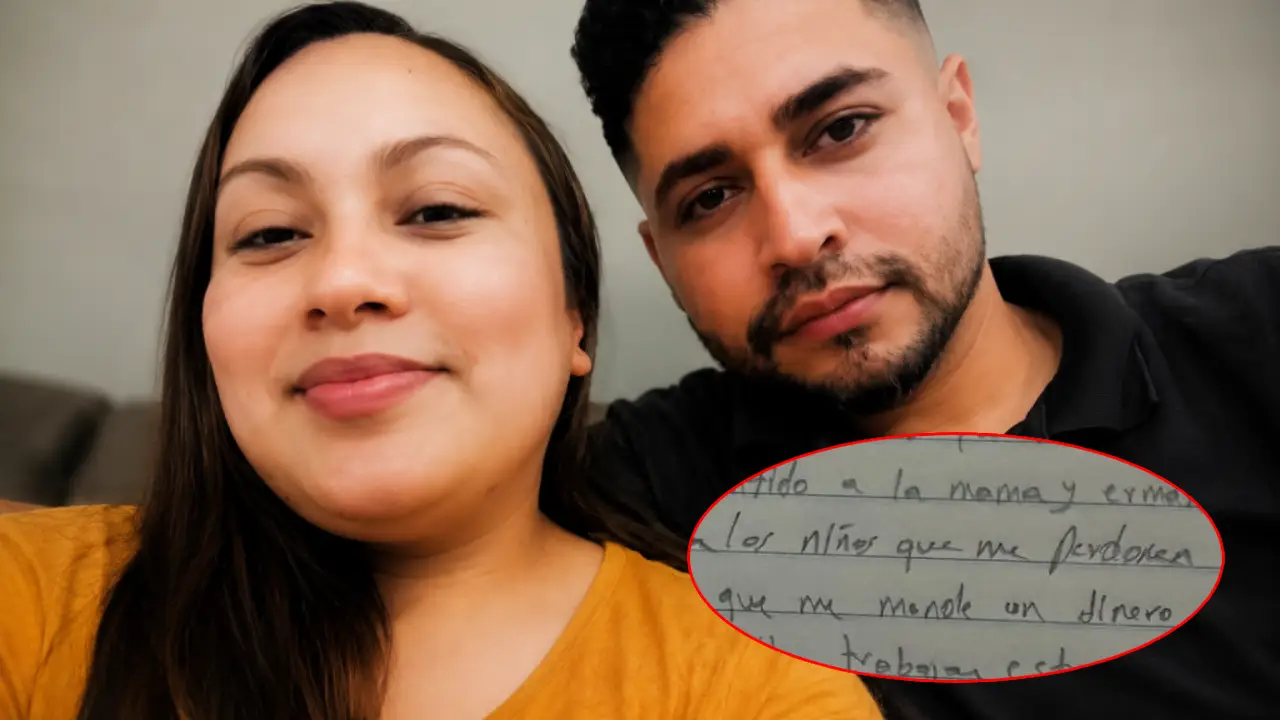 'A los niños, que me perdonen': carta de Daniel Meraz tras crimen de su pareja Imagen de 'A los niños, que me perdonen': carta de Daniel Meraz tras crimen de su pareja