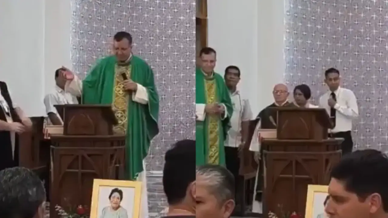 'Están tirando balazos': Enfrentamiento interrumpe misa y obliga a cerrar iglesia Imagen de 'Están tirando balazos': Enfrentamiento interrumpe misa y obliga a cerrar iglesia
