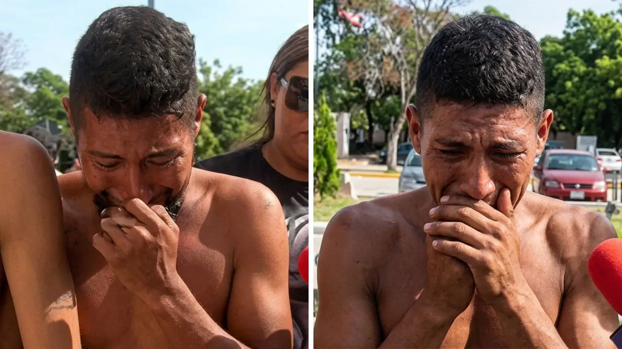 Entre lágrimas hondureño dice arrepentirse de haber golpeado a su mamá Imagen de Entre lágrimas hondureño dice arrepentirse de haber golpeado a su mamá