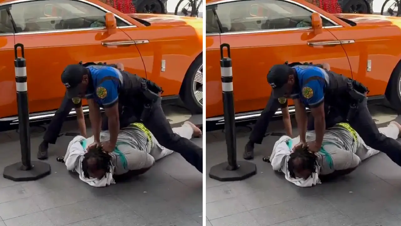 Video: Hombre intenta robar carro con una mujer dentro y guardias frustran asalto Imagen de Video: Hombre intenta robar carro con una mujer dentro y guardias frustran asalto