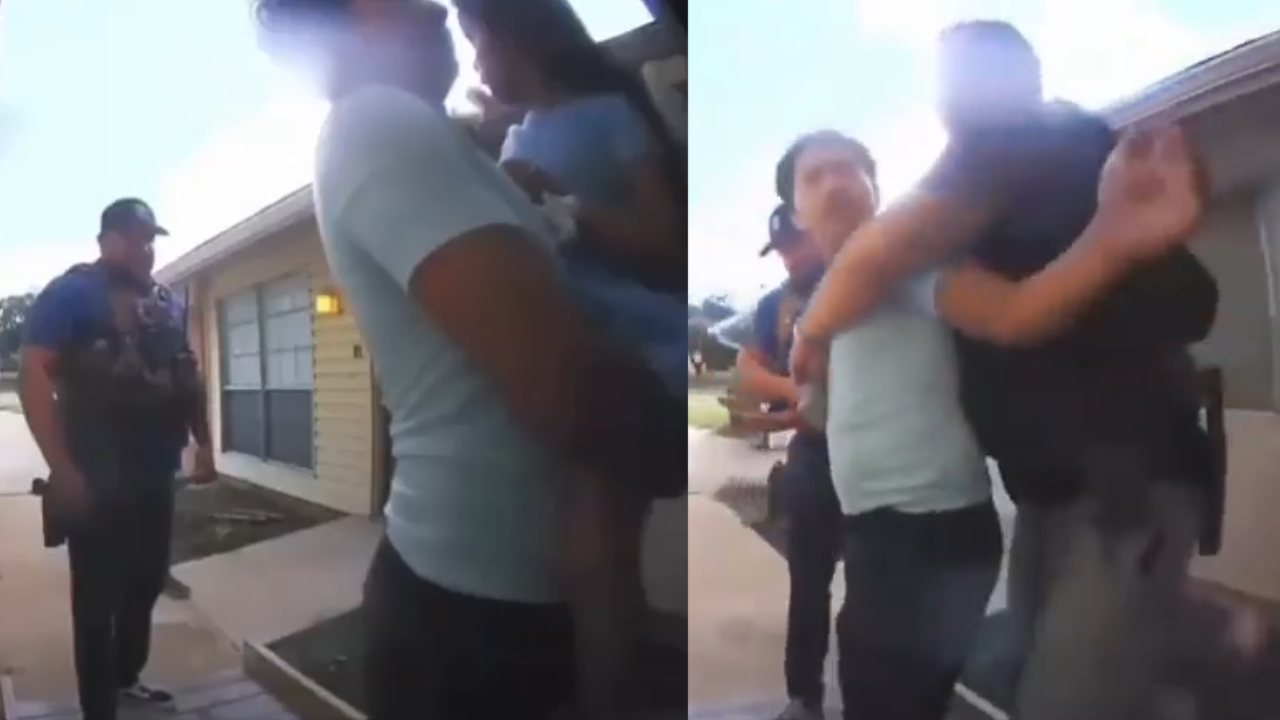 'No llores, tranquila': ICE detiene a hondureño mientras cargaba a su hija Imagen de 'No llores, tranquila': ICE detiene a hondureño mientras cargaba a su hija