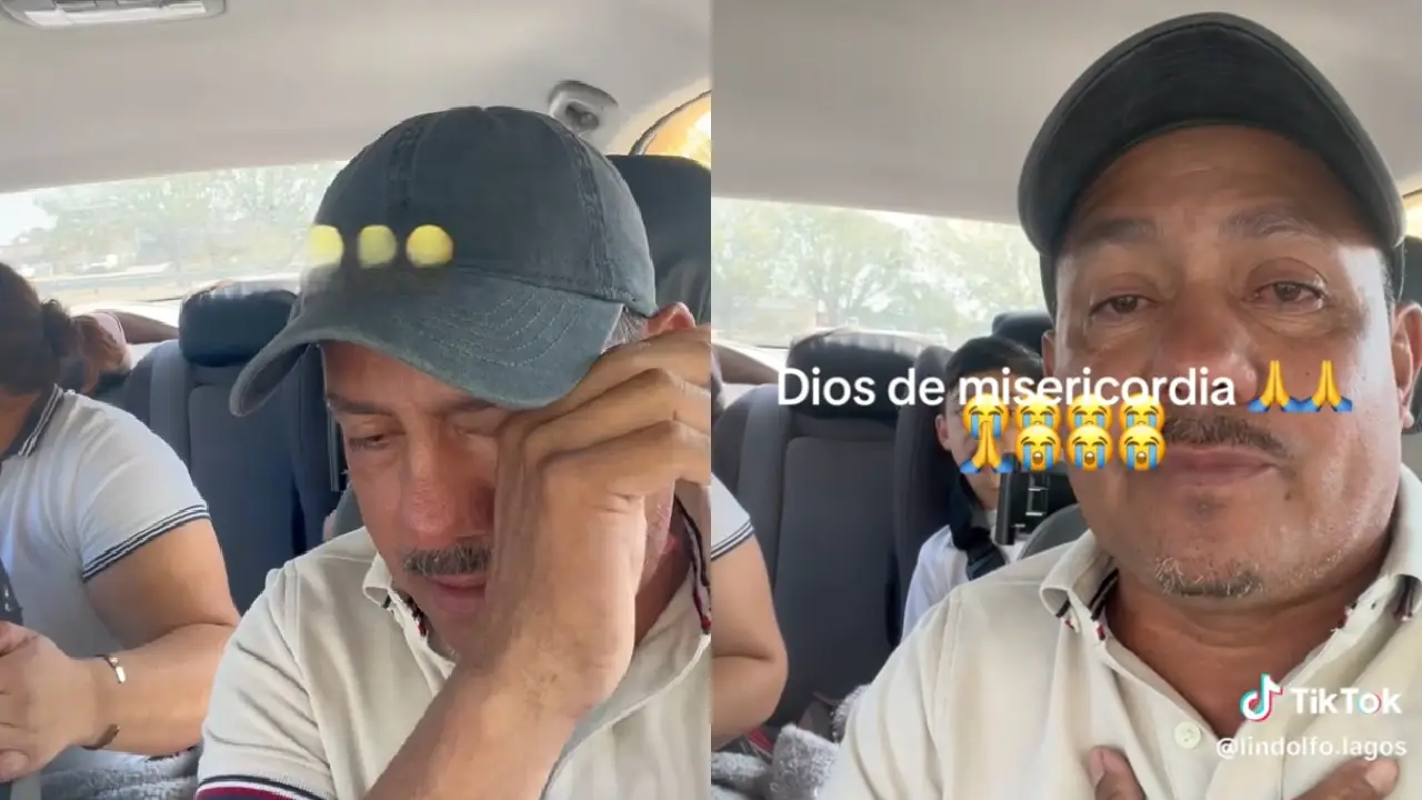 'Dios es lindo': agente dejó ir a migrante hondureño que iba al médico con su hijo Imagen de 'Dios es lindo': agente dejó ir a migrante hondureño que iba al médico con su hijo