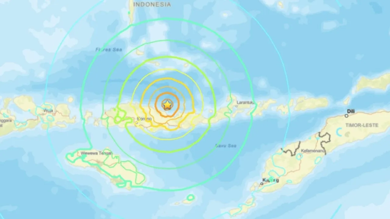 Un terremoto de magnitud 7.7 sacude la costa de Indonesia Imagen de Un terremoto de magnitud 7.7 sacude la costa de Indonesia