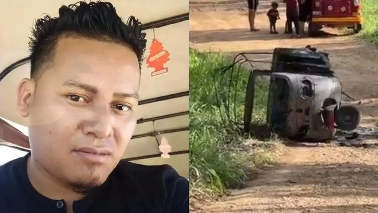 Le pidieron una carrera y queman su mototaxi: identifican a víctima en Yojoa Imagen de Le pidieron una carrera y queman su mototaxi: identifican a víctima en Yojoa