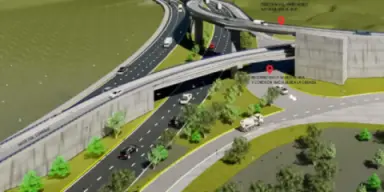 Imagen de Así funcionará el libramiento de la salida al sur de Tegucigalpa