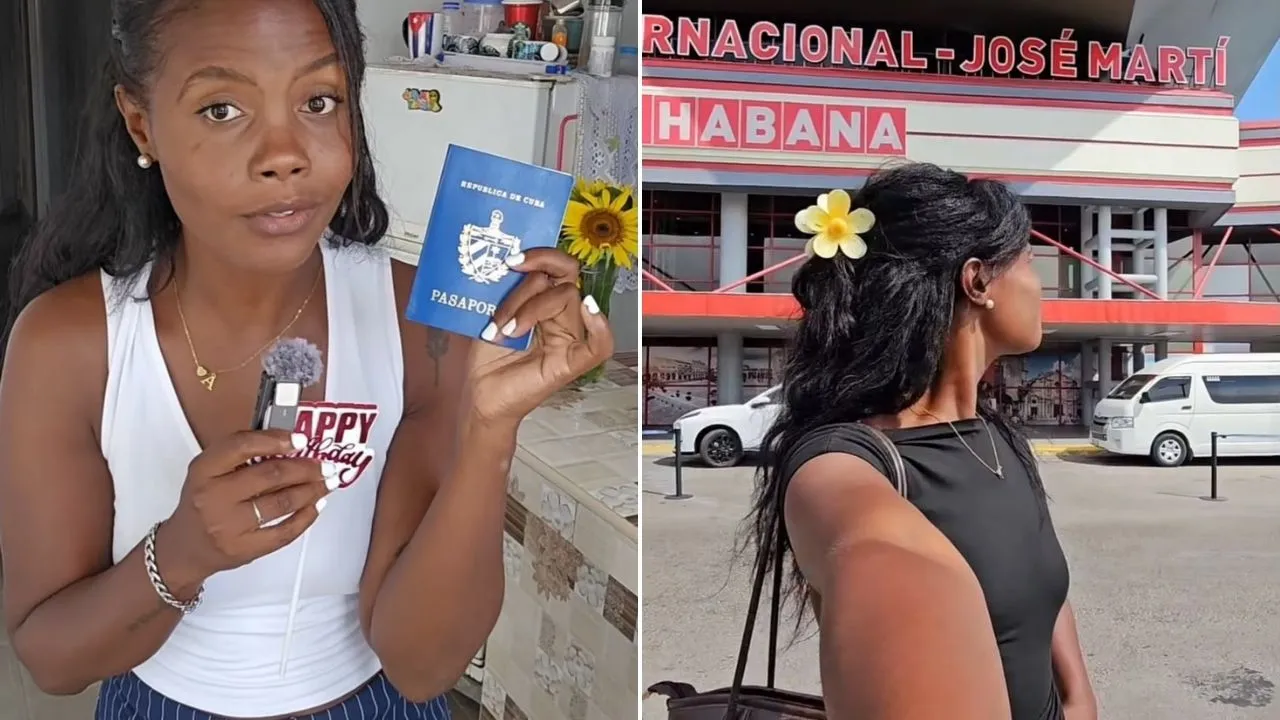 Imagen de Joven sale de Cuba y relata entre lágrimas su primer viaje en avión