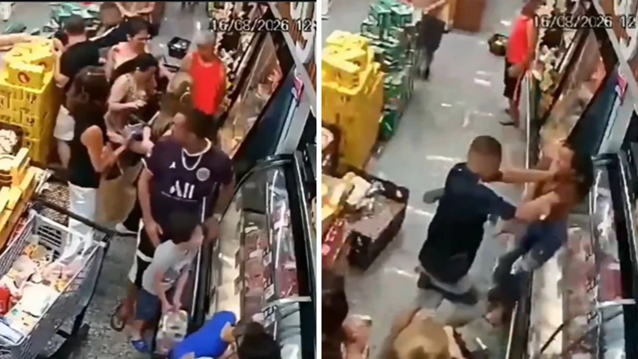 Video: Mujer muere tras ser atacada por su expareja dentro de un supermercado Imagen de Video: Mujer muere tras ser atacada por su expareja dentro de un supermercado