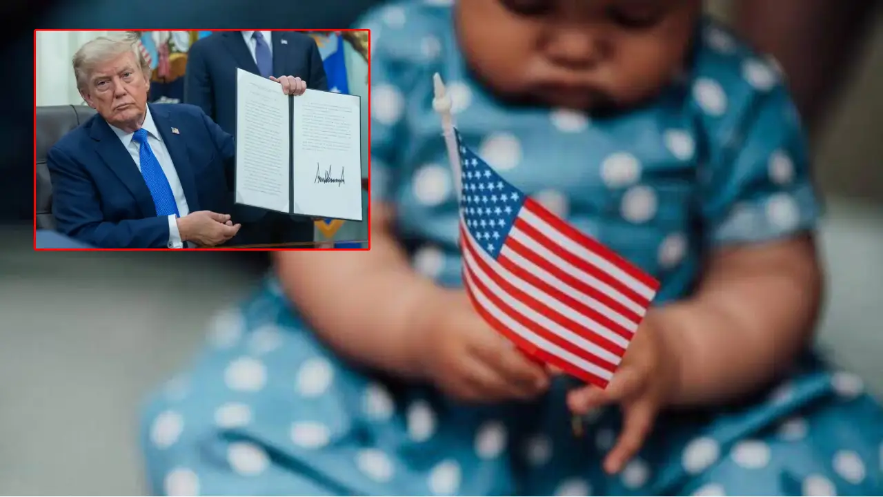 Niños nacidos en Estados Unidos no tendrían ciudadanía, según decreto de Trump Imagen de Niños nacidos en Estados Unidos no tendrían ciudadanía, según decreto de Trump