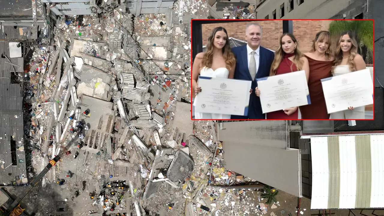 Imagen de 'Siempre alegre': padres y una de sus trillizas mueren en terremoto de Colombia