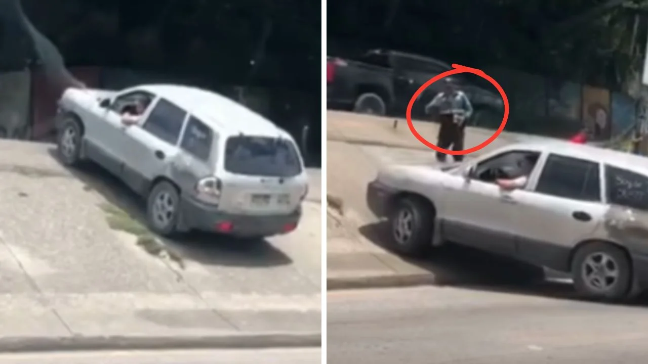 Imagen de ¡No le salió la vuelta! detienen a conductor por imprudente en Cortés