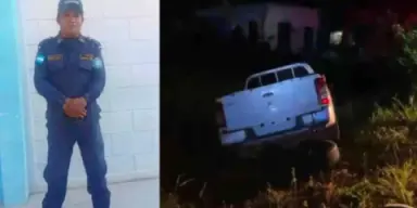 Imagen de Identifican a policía penitenciario que murió tras chocar con rastra en Yoro