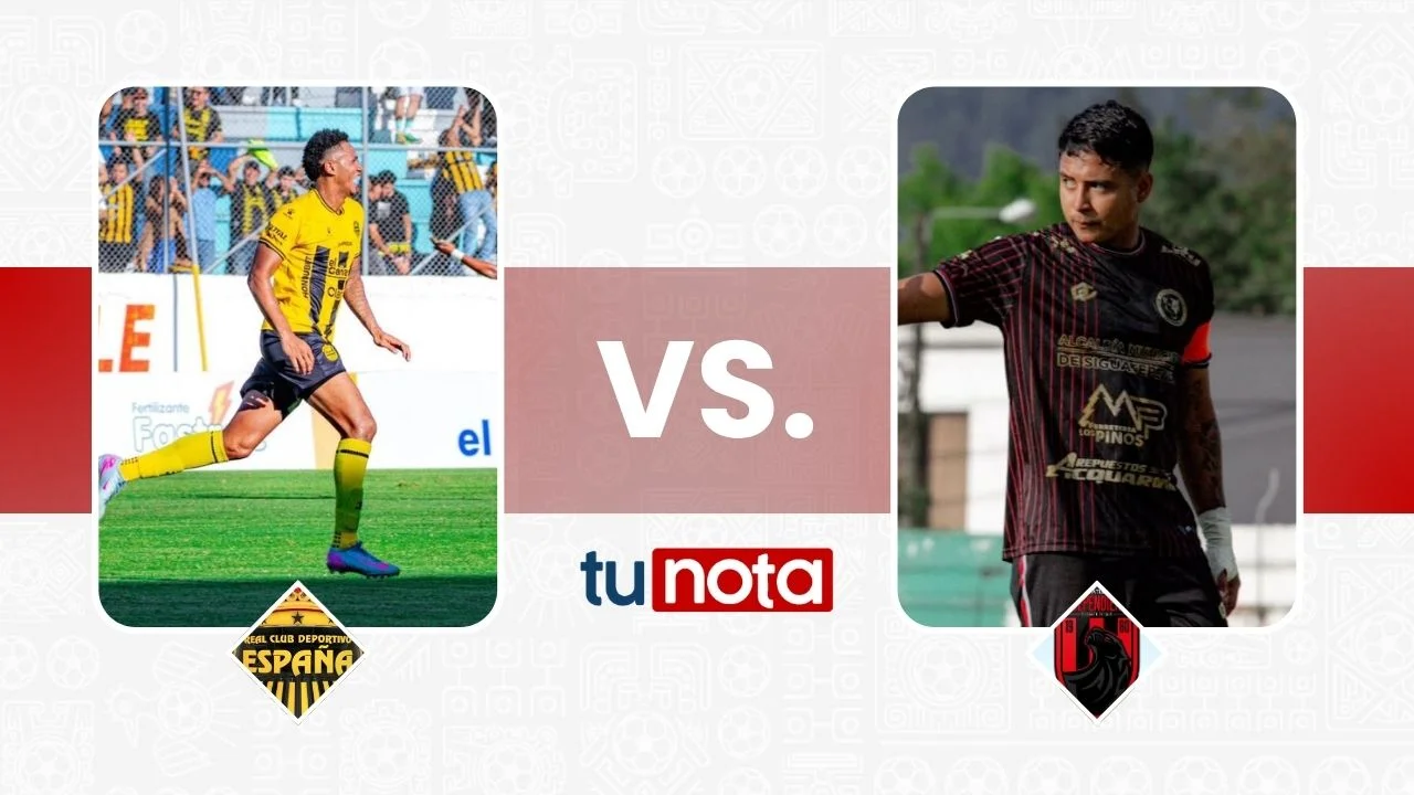 Real España vs Independiente EN VIVO HOY: hora y alineaciones de la Jornada 3 del Apertura 2026 Imagen de Real España vs Independiente EN VIVO HOY: hora y alineaciones de la Jornada 3 del Apertura 2026