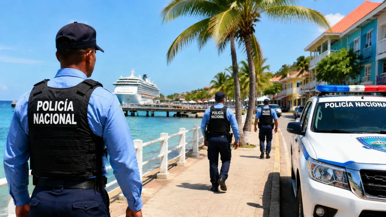 Reforzarán seguridad en Roatán con más policías y laboratorio forense Imagen de Reforzarán seguridad en Roatán con más policías y laboratorio forense