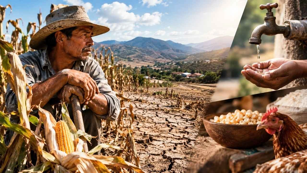 Del maíz al agua: cuatro departamentos revelan las grietas de Honduras Imagen de Del maíz al agua: cuatro departamentos revelan las grietas de Honduras
