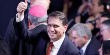 Imagen de Todd Blanche, exabogado de Trump, asume como fiscal general de EE.UU.