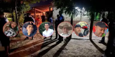 Imagen de Padre e hijo entre las seis víctimas de la masacre en Olanchito