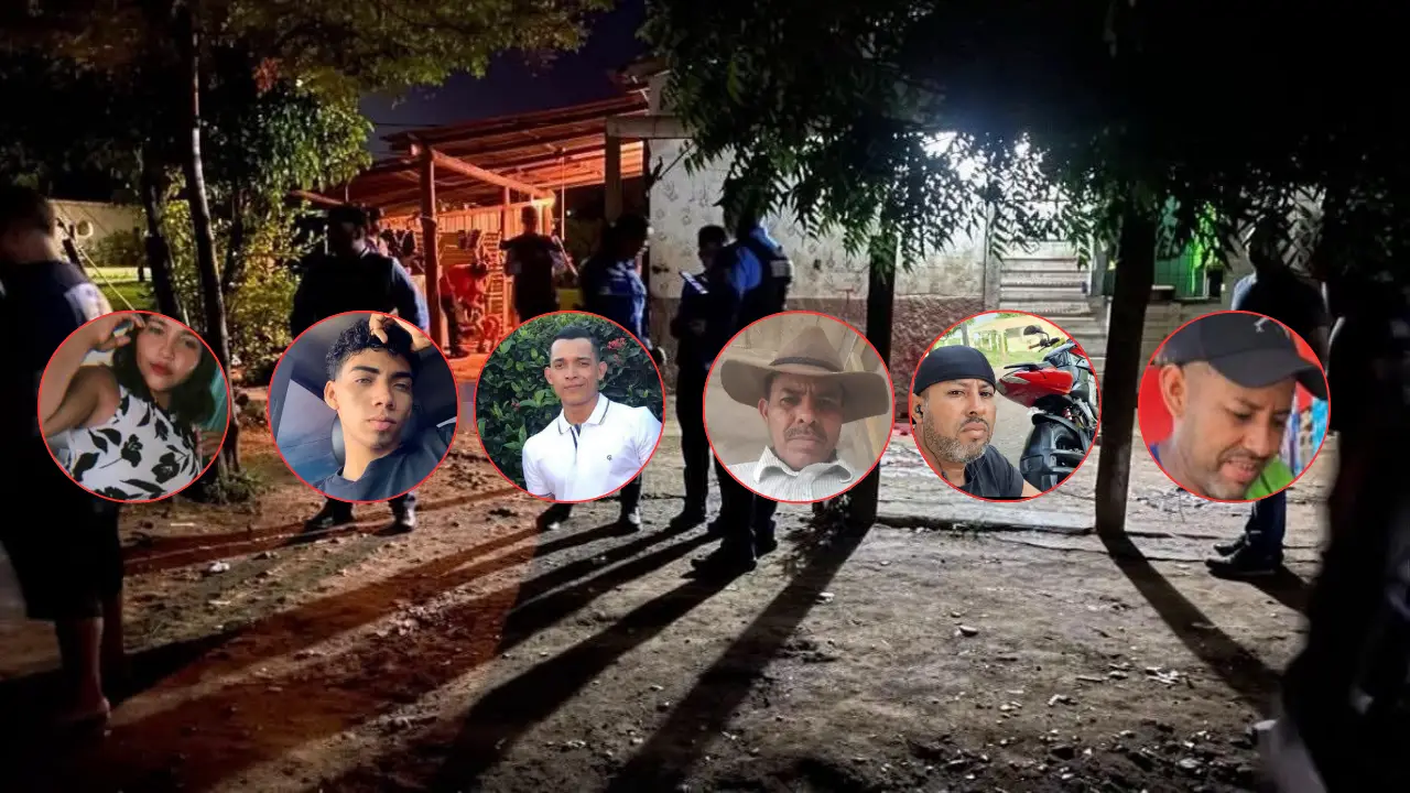 Padre e hijo entre las seis víctimas de la masacre en Olanchito Imagen de Padre e hijo entre las seis víctimas de la masacre en Olanchito