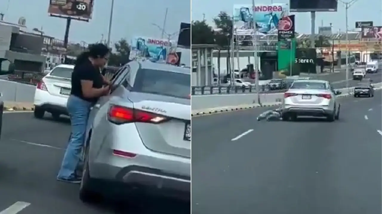 Video: Conductor arrastra a mujer durante discusión por choque Imagen de Video: Conductor arrastra a mujer durante discusión por choque