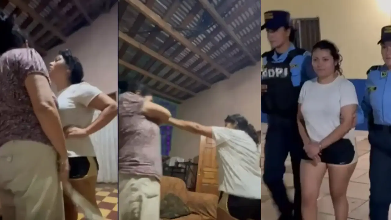 'Sos una mala madre': hondureña es detenida tras ser grabada agrediendo a su mamá Imagen de 'Sos una mala madre': hondureña es detenida tras ser grabada agrediendo a su mamá