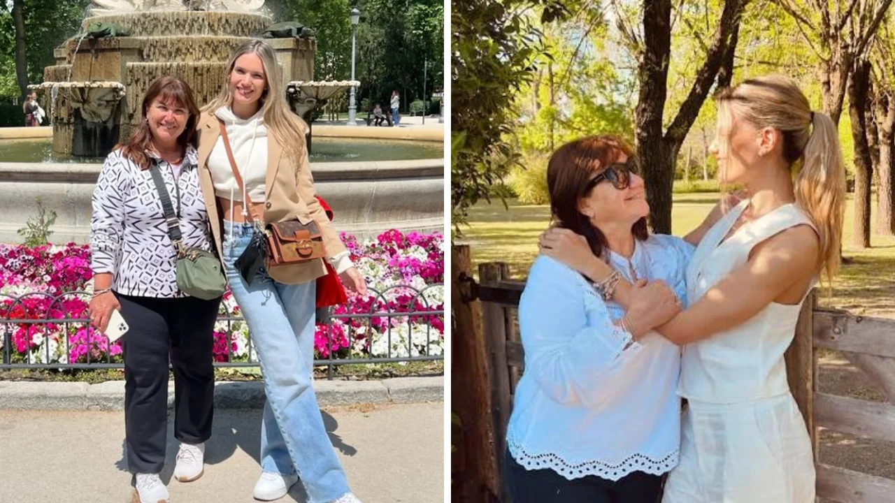 Fotos de Eva Bargiela y su mamá Viviana