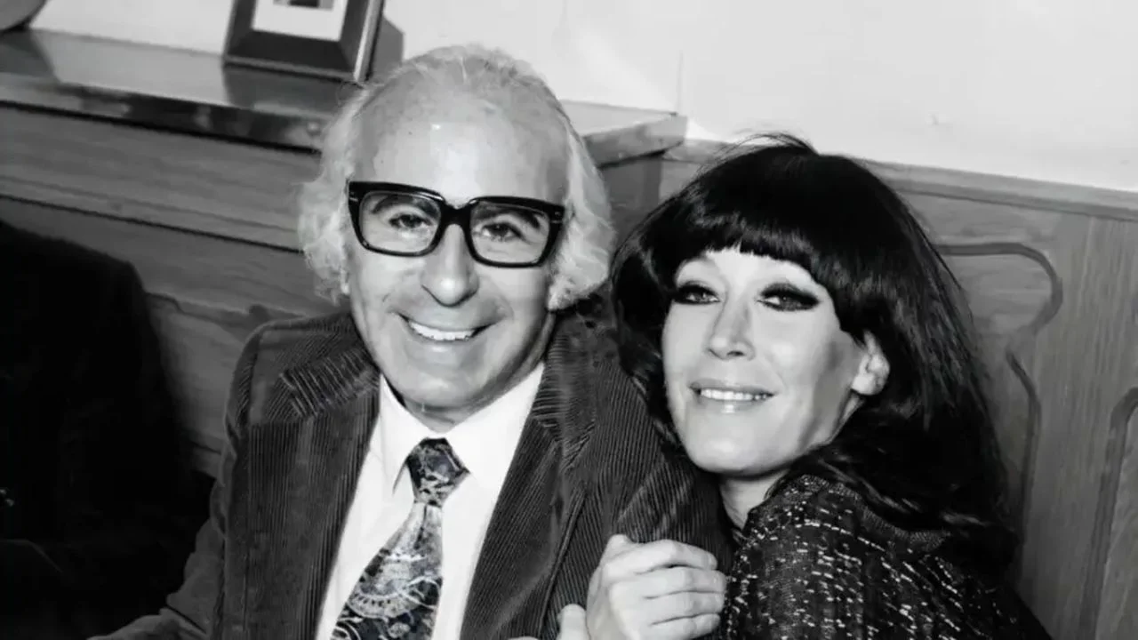 Carlos Sexton y Moria en blanco y negro.