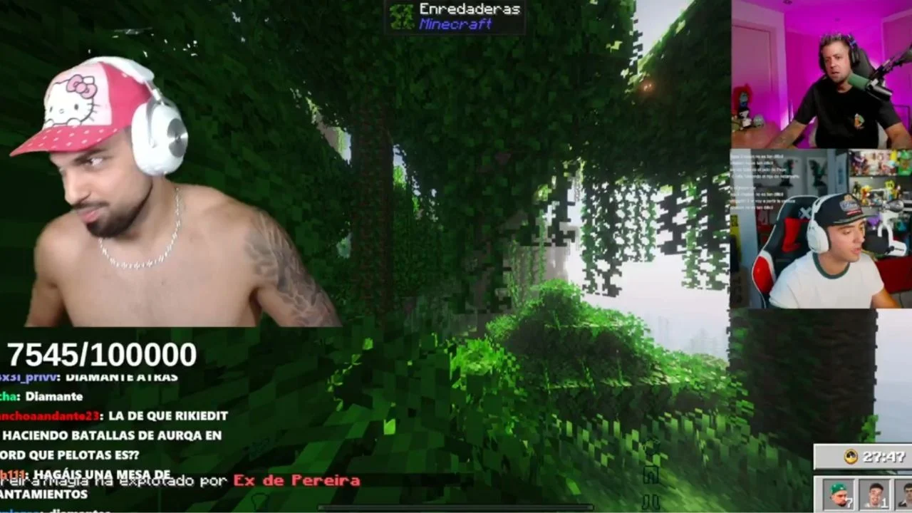 Directo entre Pereira, AuronPlay y Agustin51.