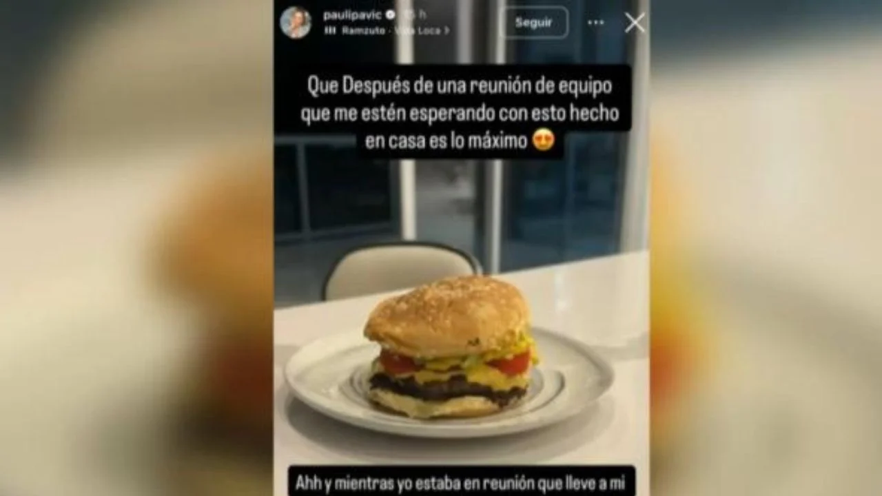Historia borrada por Paula Pavic mostrando apoyo a su pareja Camilo Huerta.