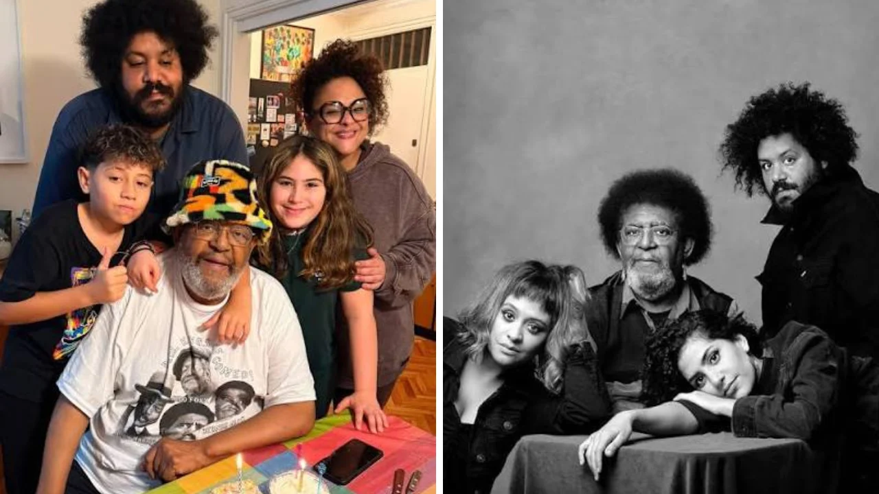 Foto de Lucila, Matías y Julieta Rada hijos de Rubén Rada