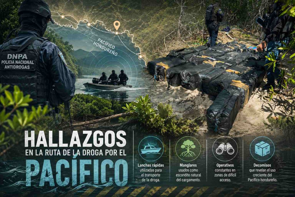 La ruta del Pacífico hondureño