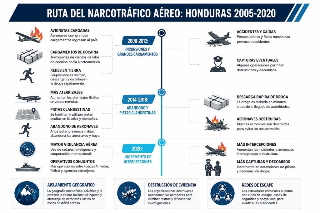 ruta del narcotráfico