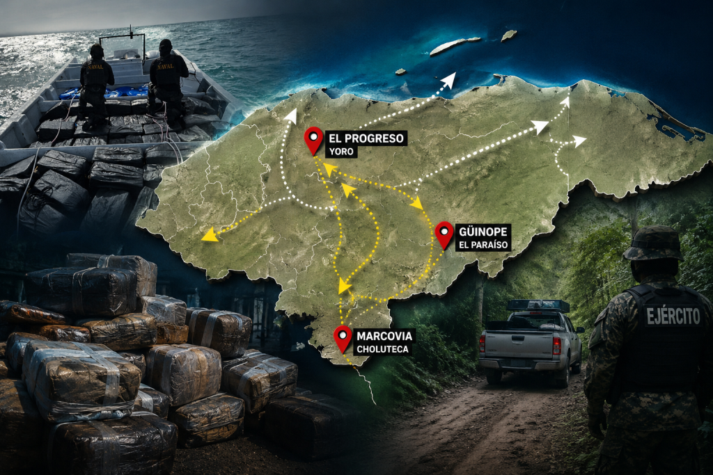 Las rutas de la droga