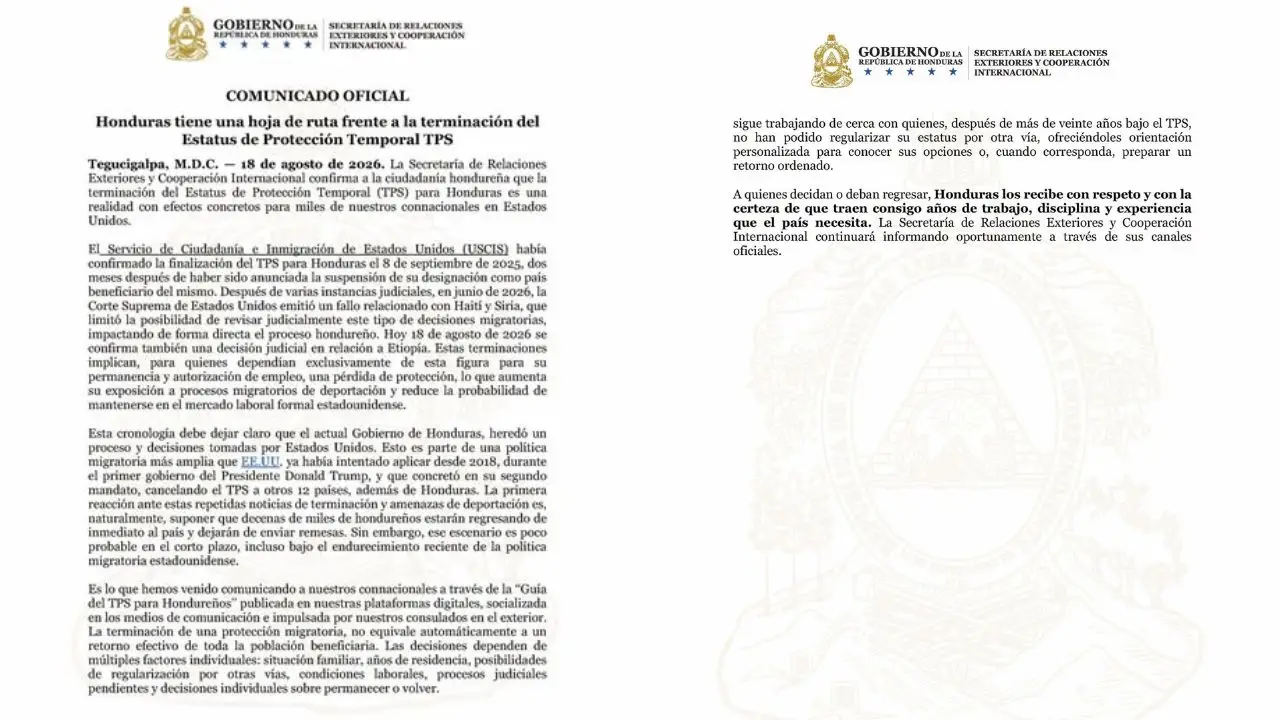 TPS hondureños