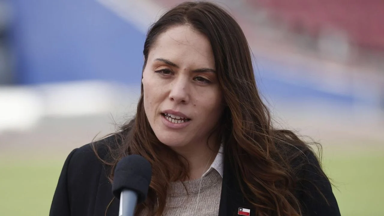 Exministra de Deportes Natalia Duco.