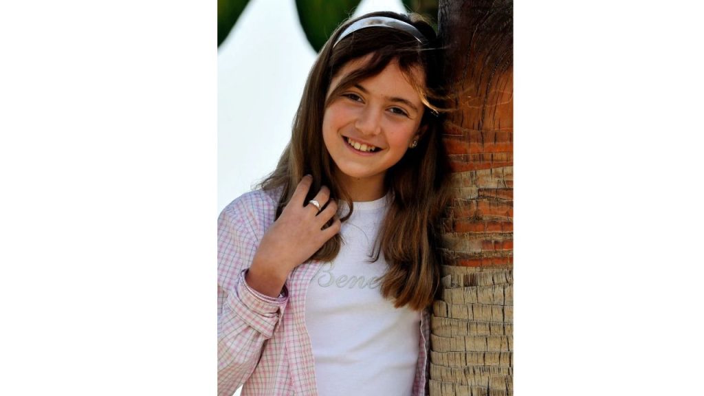 Ana Mena cuando estaba pequeña.