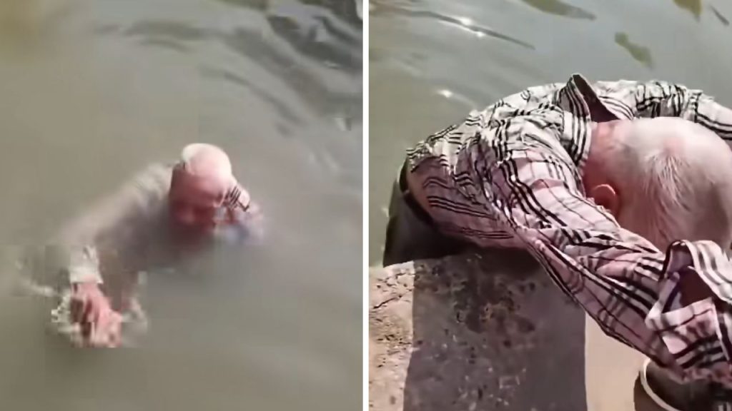 hombre agua
