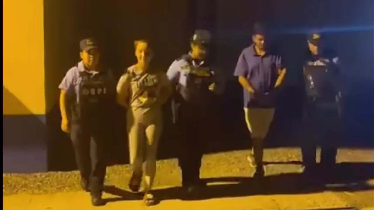 Personas detenidas por la Policía Nacional, acusadas de participar en el crimen de los dos jovenes.