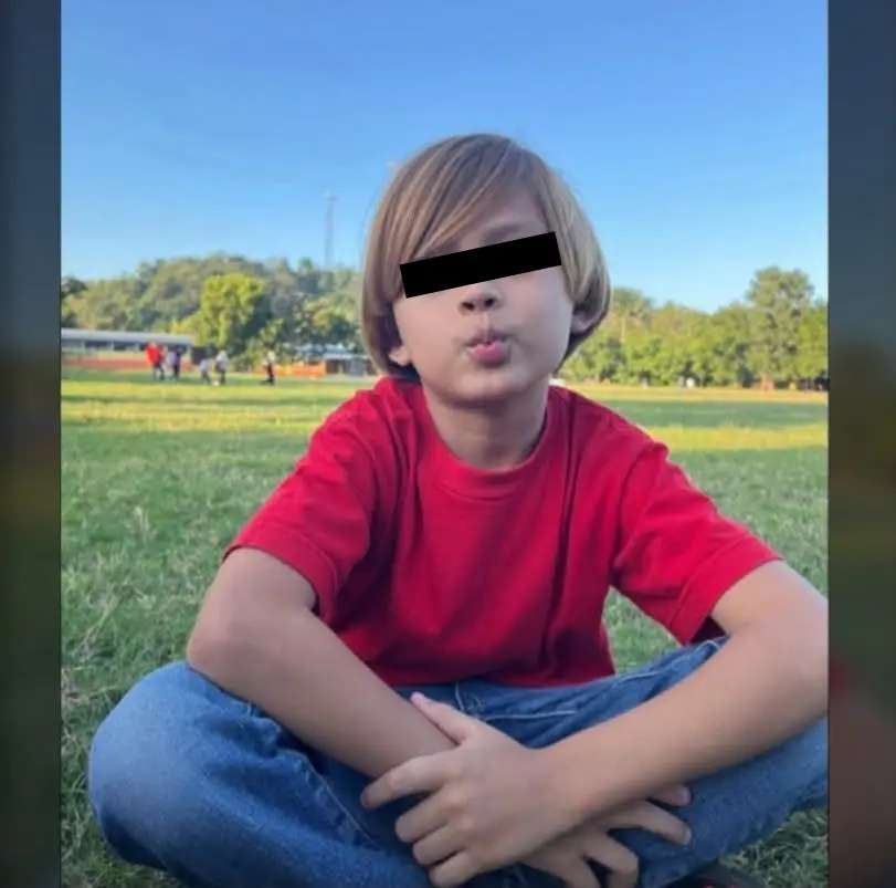 Ángel Haziel Muñoz Díaz, niño que murió atropellado en Villanueva, Cortés