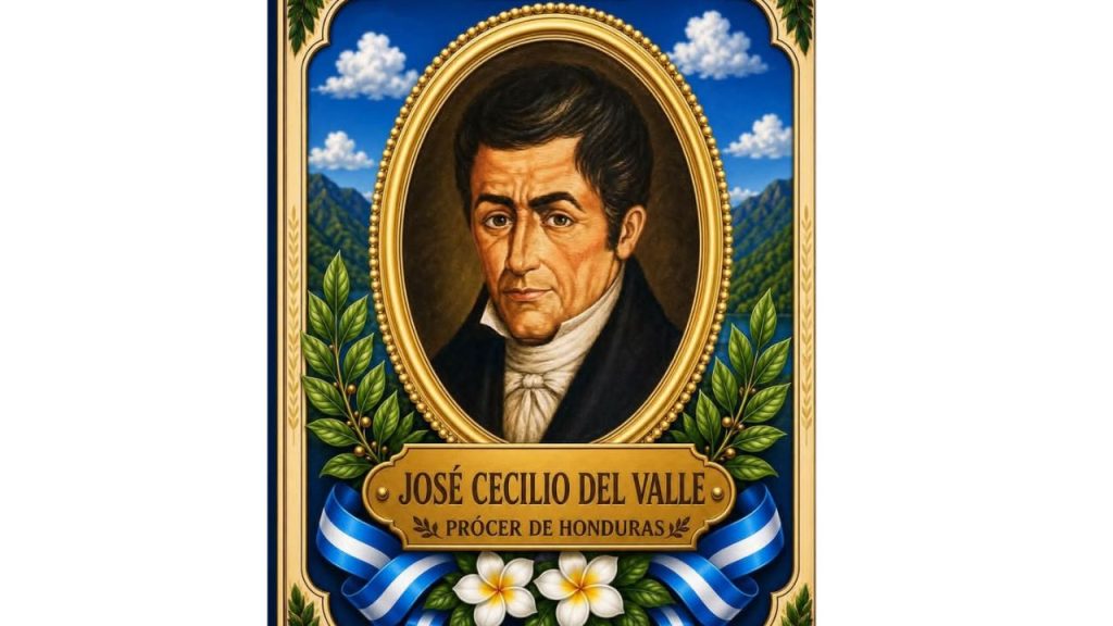 Biografía de José Cecilio del Valle.