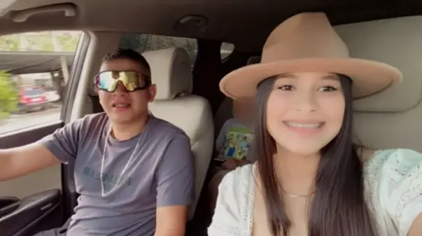 LuisFer Salcedo y su esposa, Xiomara Molina