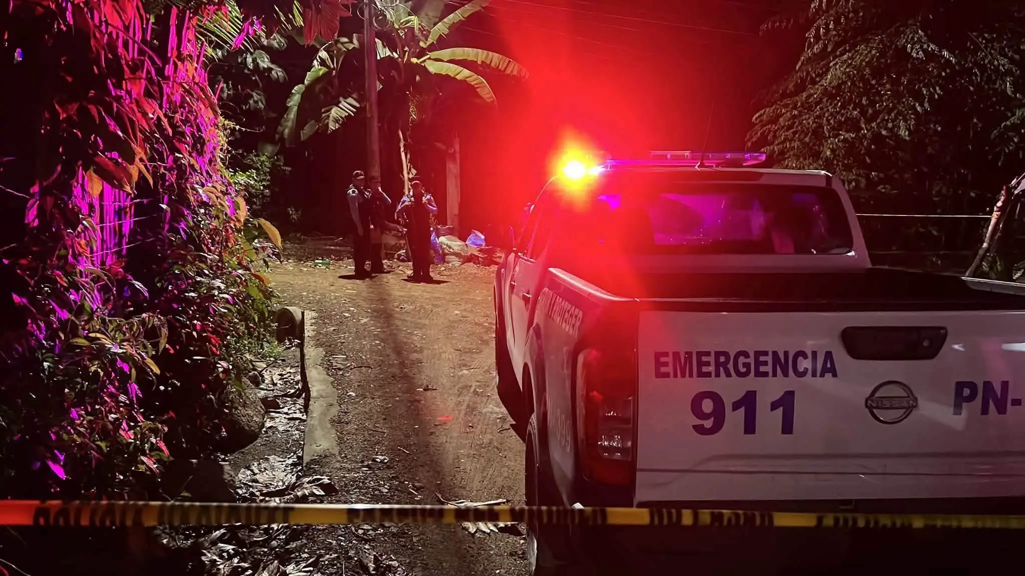 Escena del crimen de Michael Josué Castillo Argueta