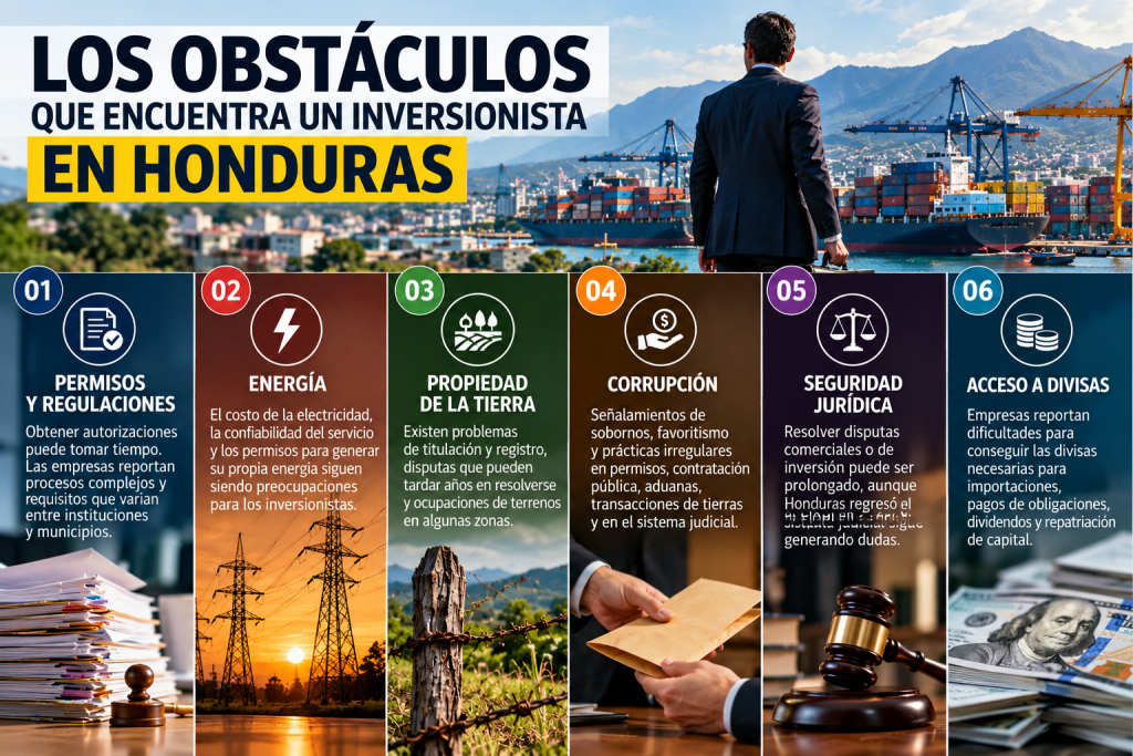 Obstáculos para invertir
