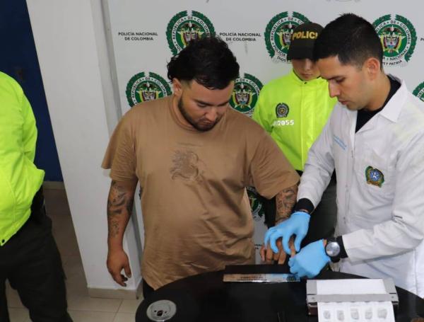 Toma de huellas