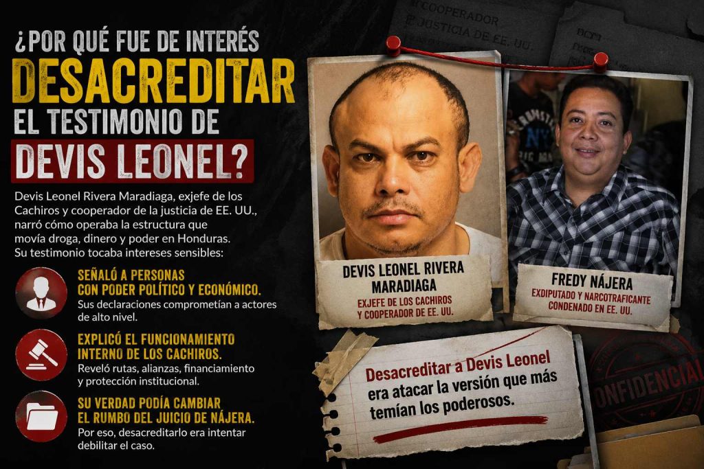 El testimonio de Devis Leonel en el caso de Fredy Näjera.