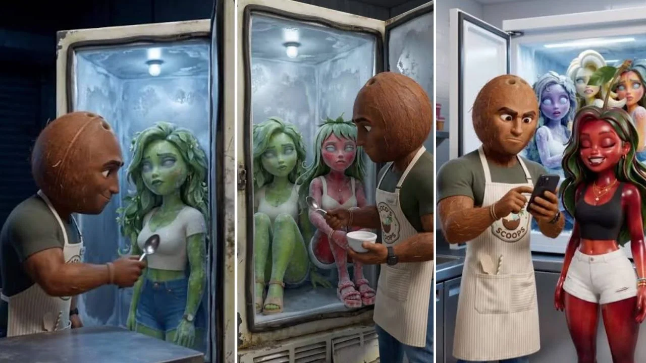 Cocardo y sus helados: frutinovela