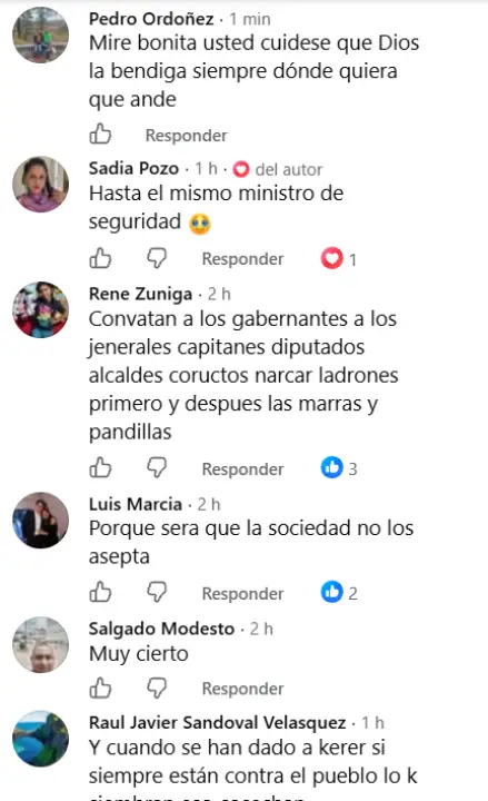 Policías protestan Honduras
