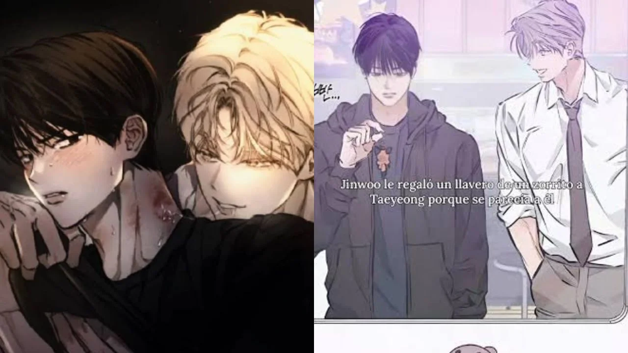 Personajes del manhwa Detrás del escenario