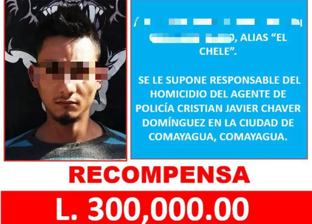 Posteo sobre recompensa por 'El Chele'