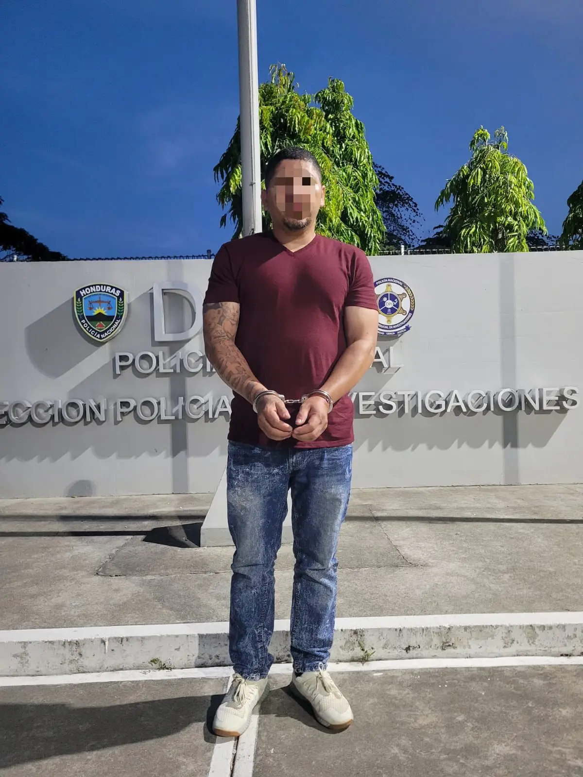 foto del padrastro acusado de abusar de menor en Cortés